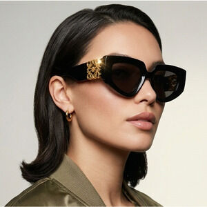 NWT Loewe LW40154U-01A-51 Sunglasses